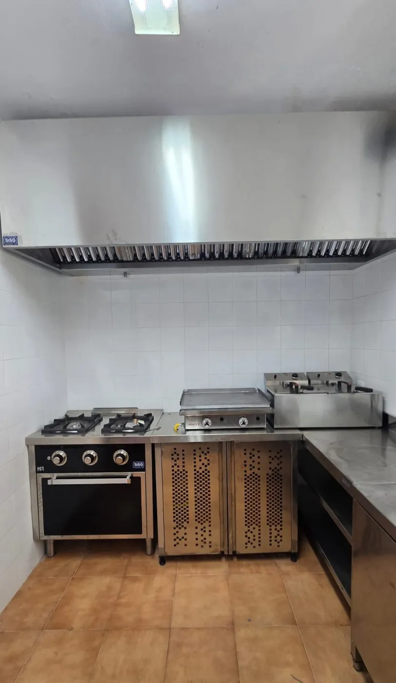 Nuevo equipamiento de acero inoxidable