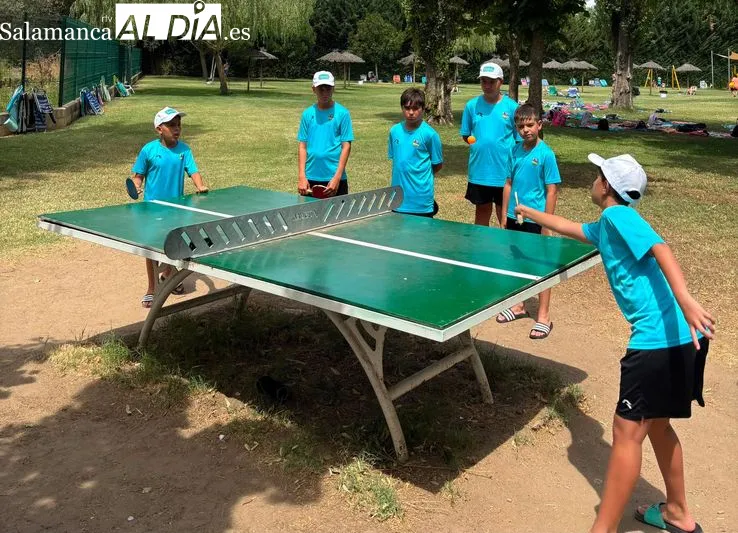 Foto 5 - El Campus de Verano del Alba de Tormes CF combina formaci&oacute;n y experiencias &uacute;nicas para los j&oacute;venes futbolistas
