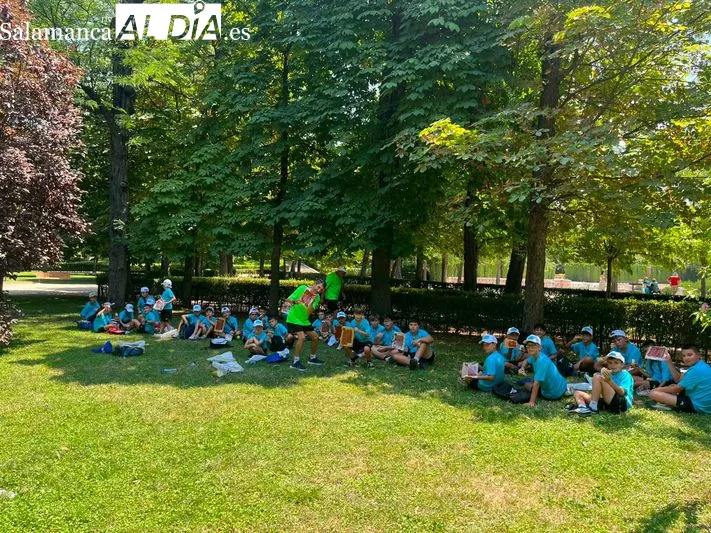 Foto 8 - El Campus de Verano del Alba de Tormes CF combina formaci&oacute;n y experiencias &uacute;nicas para los j&oacute;venes futbolistas