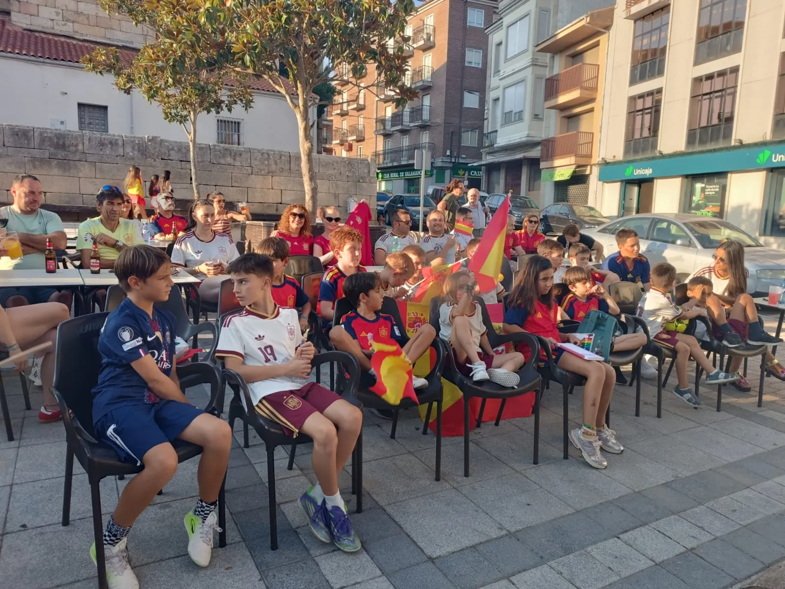 Foto 2 - Vitigudino vibra con el segundo Mundial de la Selecci&oacute;n espa&ntilde;ola