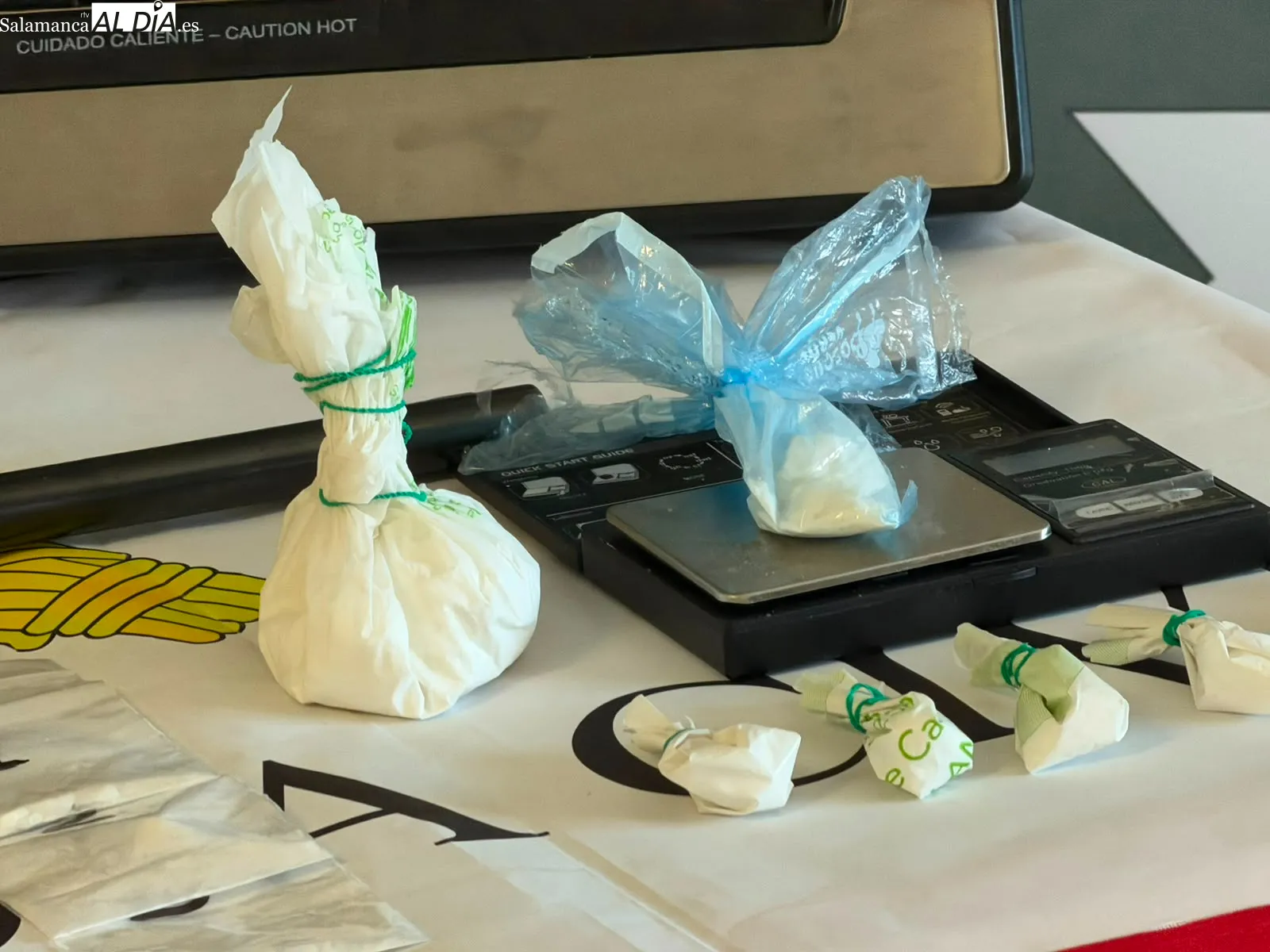 Desarticulada una red de narcotráfico en Salamanca, que se salda con tres detenidos y más de 12 kilos de cocaína intervenidos | FOTOS: V.M. 