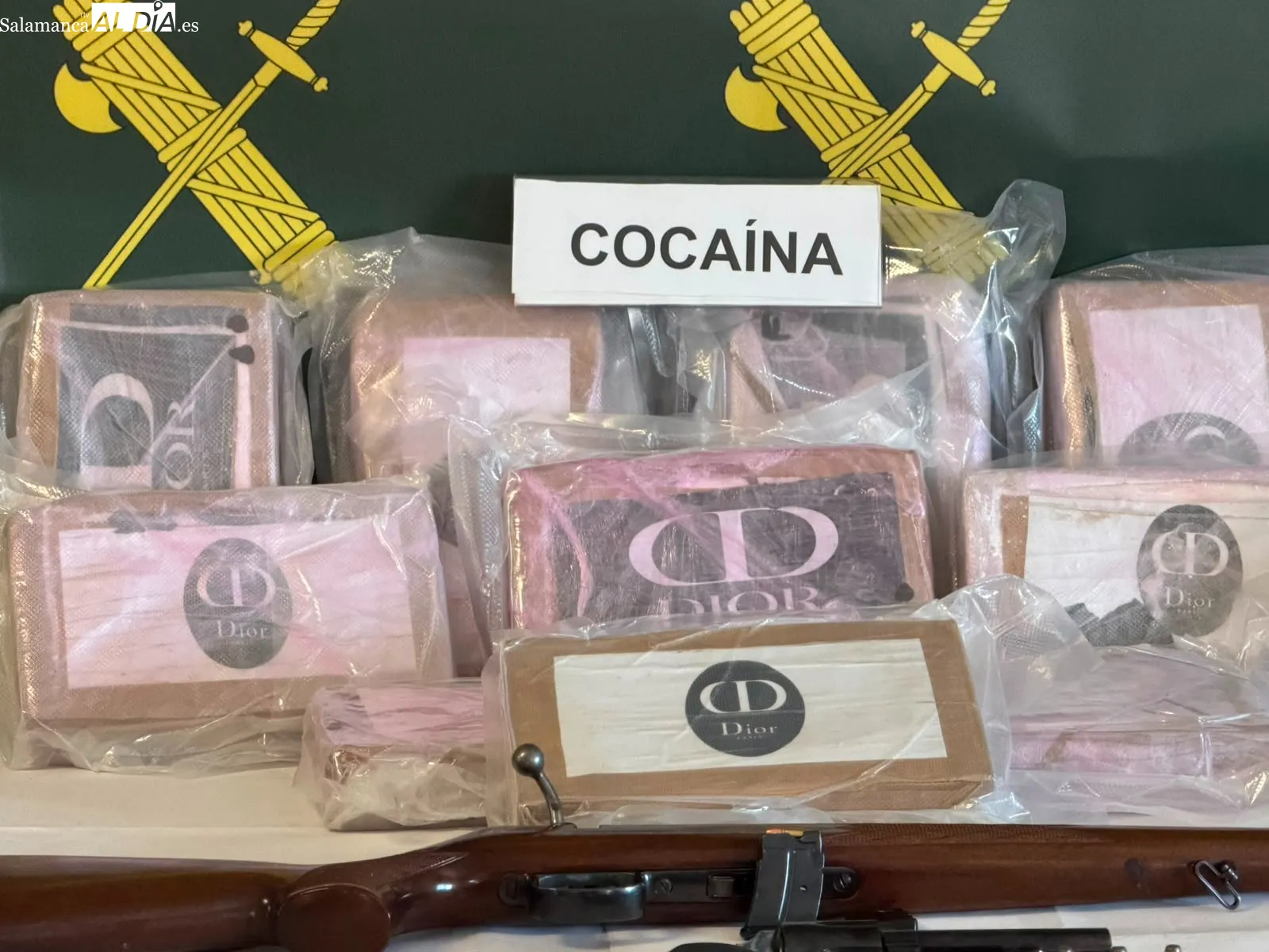 Desarticulada una red de narcotráfico en Salamanca, que se salda con tres detenidos y más de 12 kilos de cocaína intervenidos | FOTOS: V.M. 
