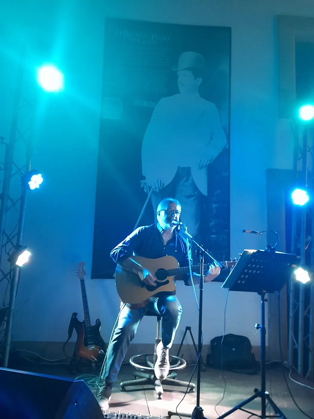 Imágenes de las actuaciones de estas 'Veladas musicales' en la Casa de los Condes de Lumbrales