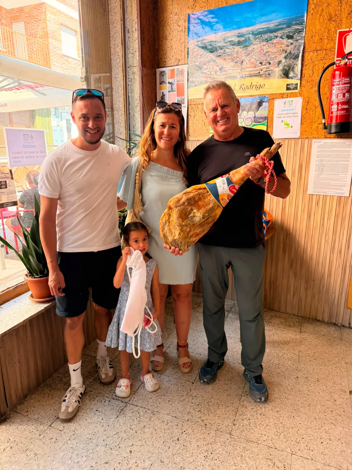 Premiados con el lote Nº 1