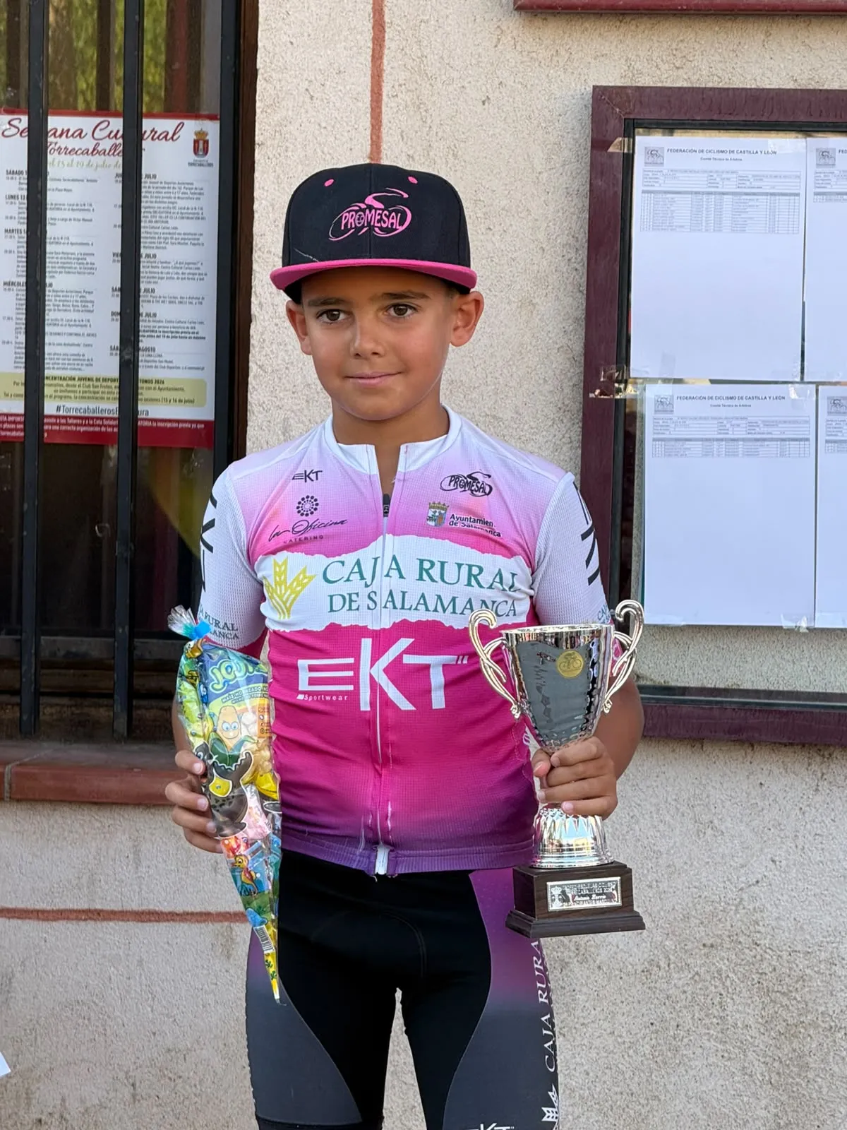 Foto 3 - FOTOS | La Escuela Promesal brilla con m&uacute;ltiples podios en Segovia y el triunfo de Enzo Garc&iacute;a en Madrid