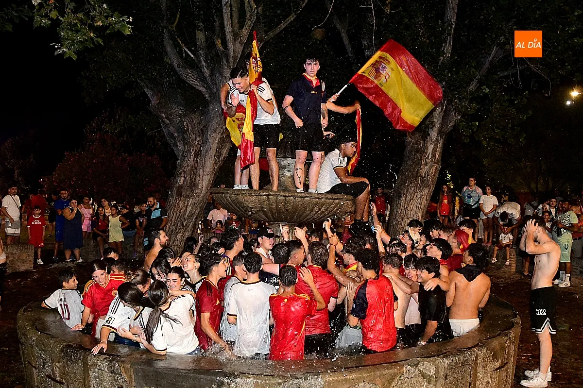 Suceso en la celebración de la fuente del Árbol Gordo