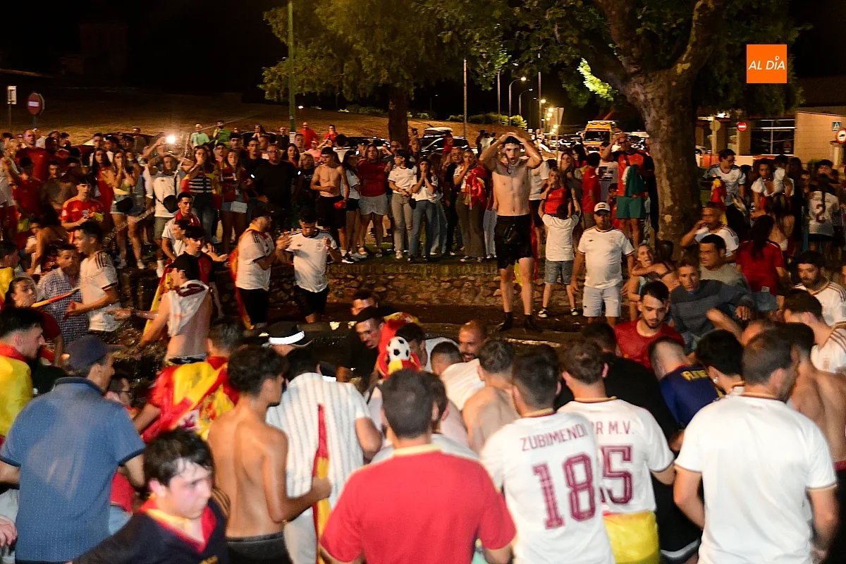 Suceso en la celebración de la fuente del Árbol Gordo