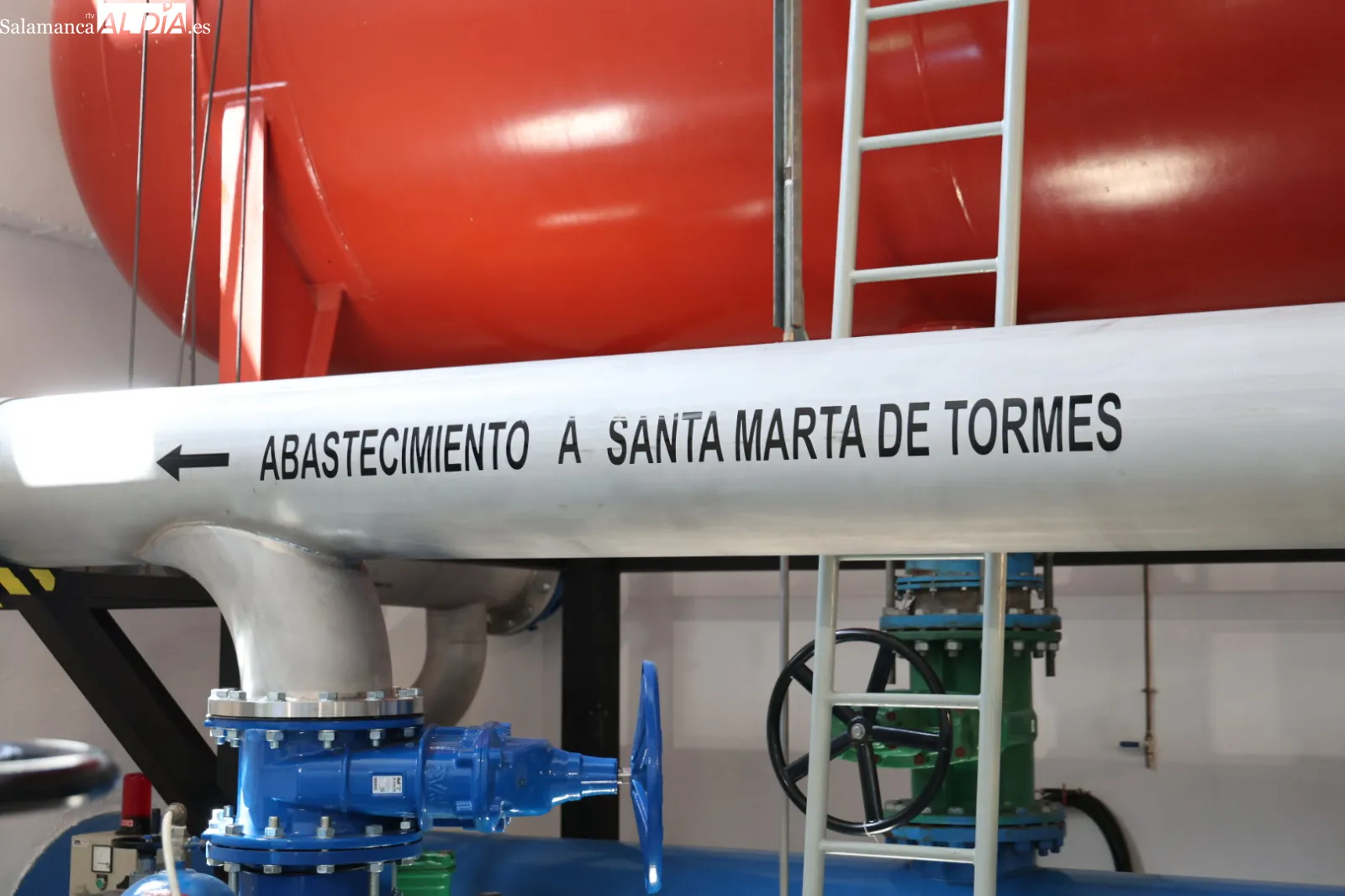 Santa Marta se conecta a Salamanca para garantizar agua de alta calidad y poner fin a un problema histórico | Fotos: David Sañudo