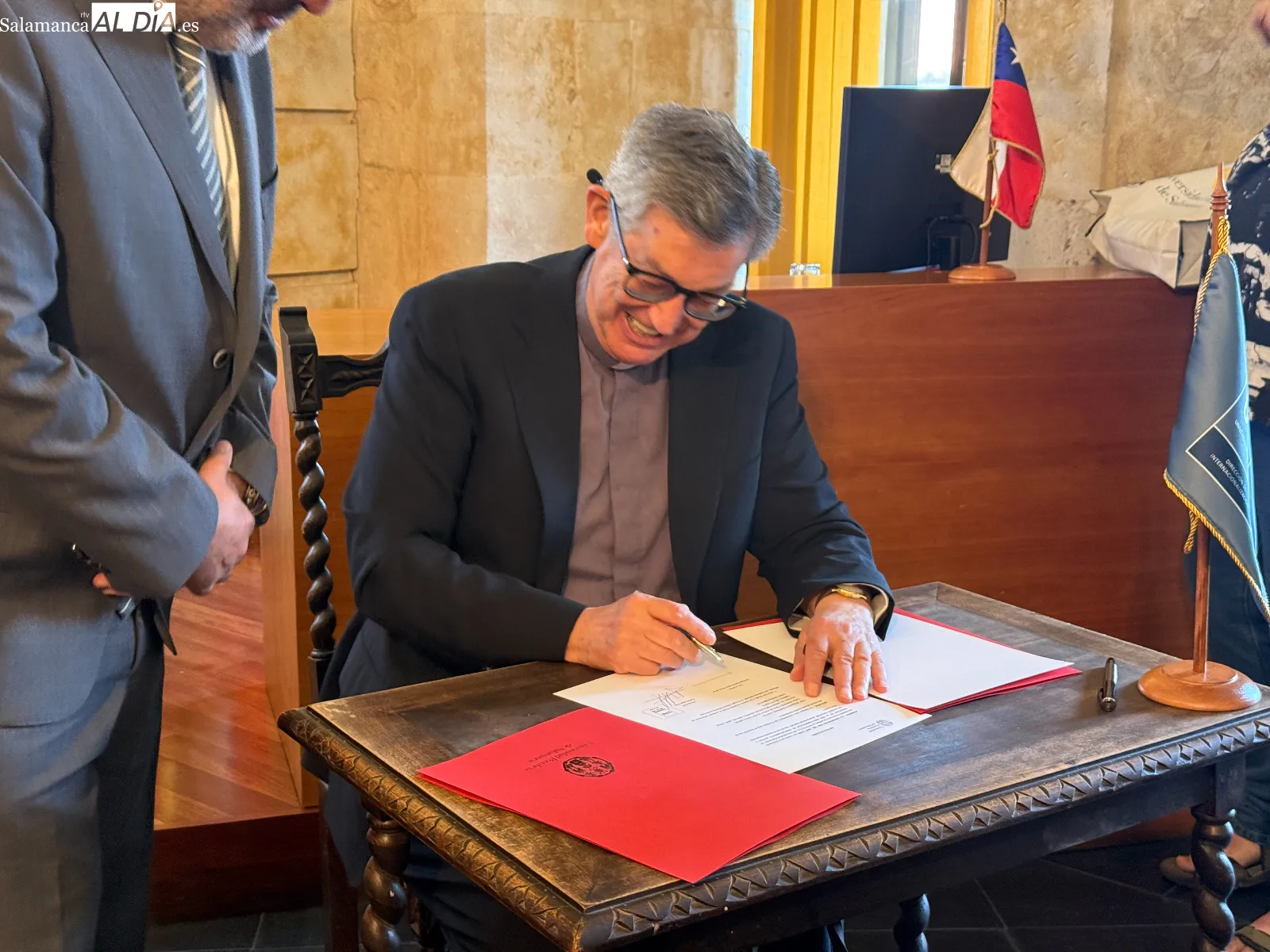 El Aula de Grados de la Universidad Pontificia de Salamanca (UPSA) ha acogido la inauguración de estos dos programas internacionales 