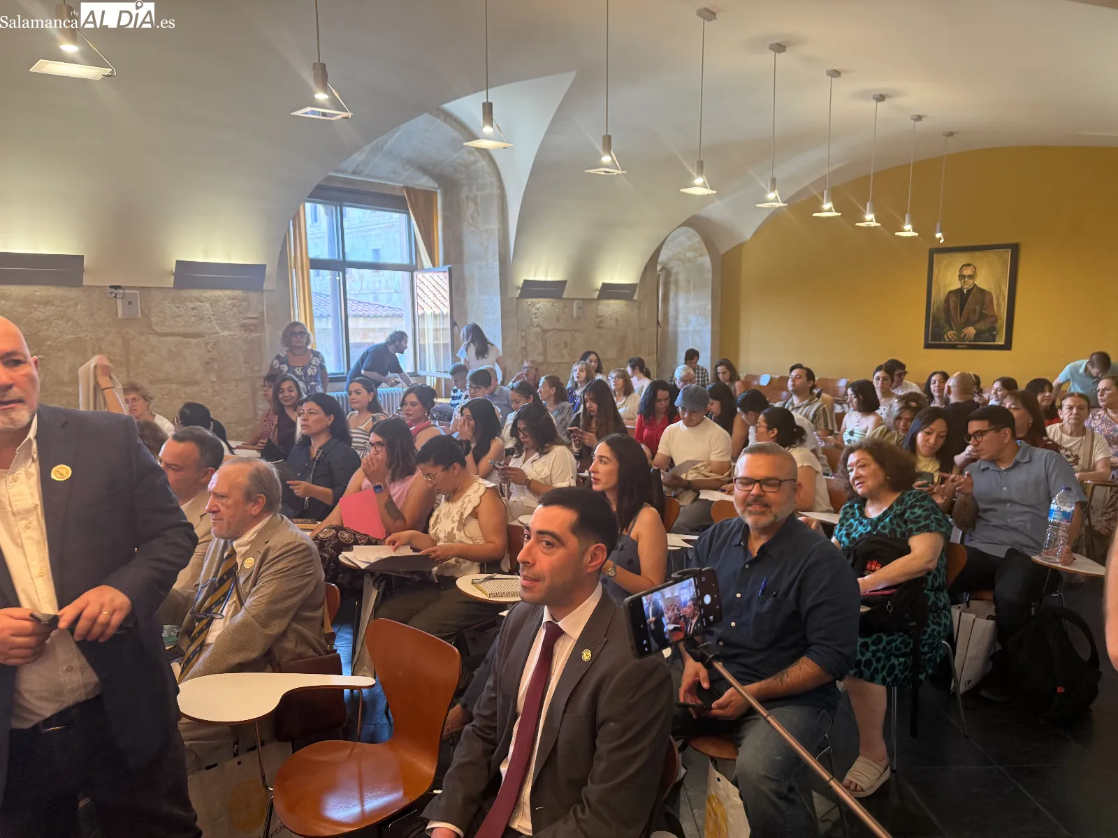 El Aula de Grados de la Universidad Pontificia de Salamanca (UPSA) ha acogido la inauguración de estos dos programas internacionales 