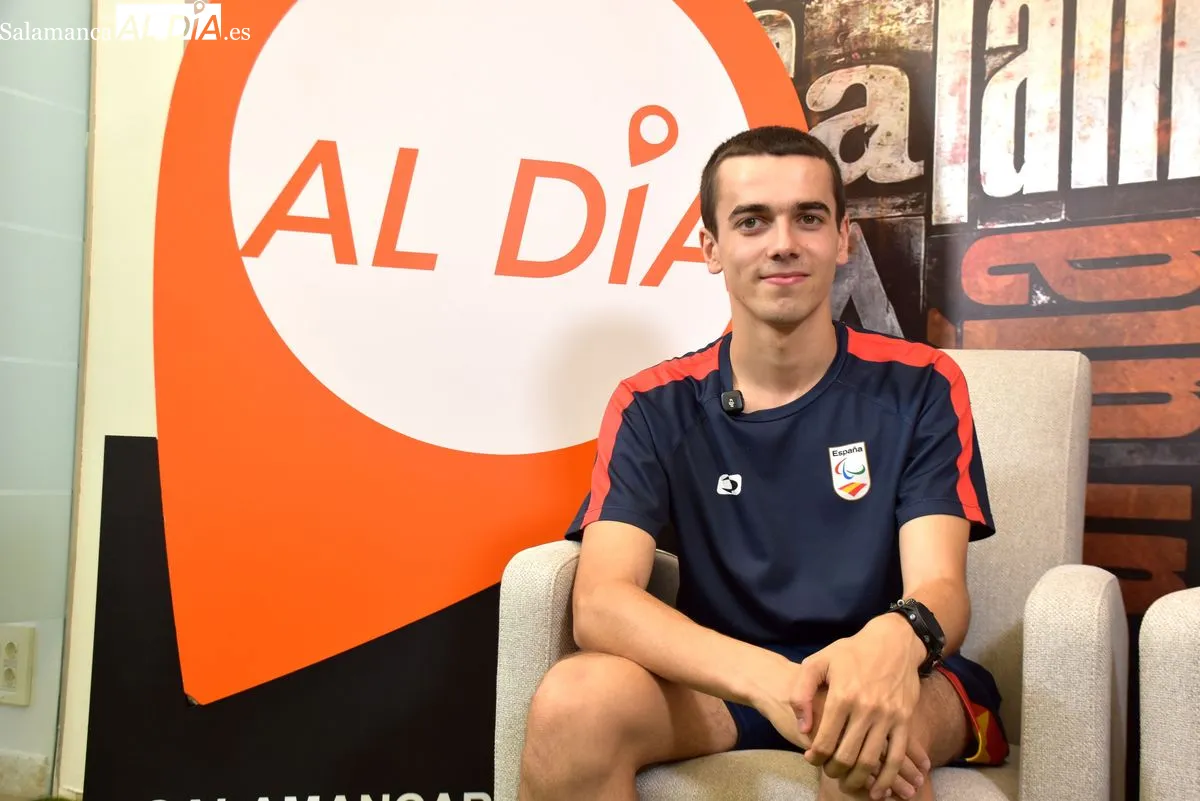 Diego Ruiz: el velocista salmantino entrenará en el CAR