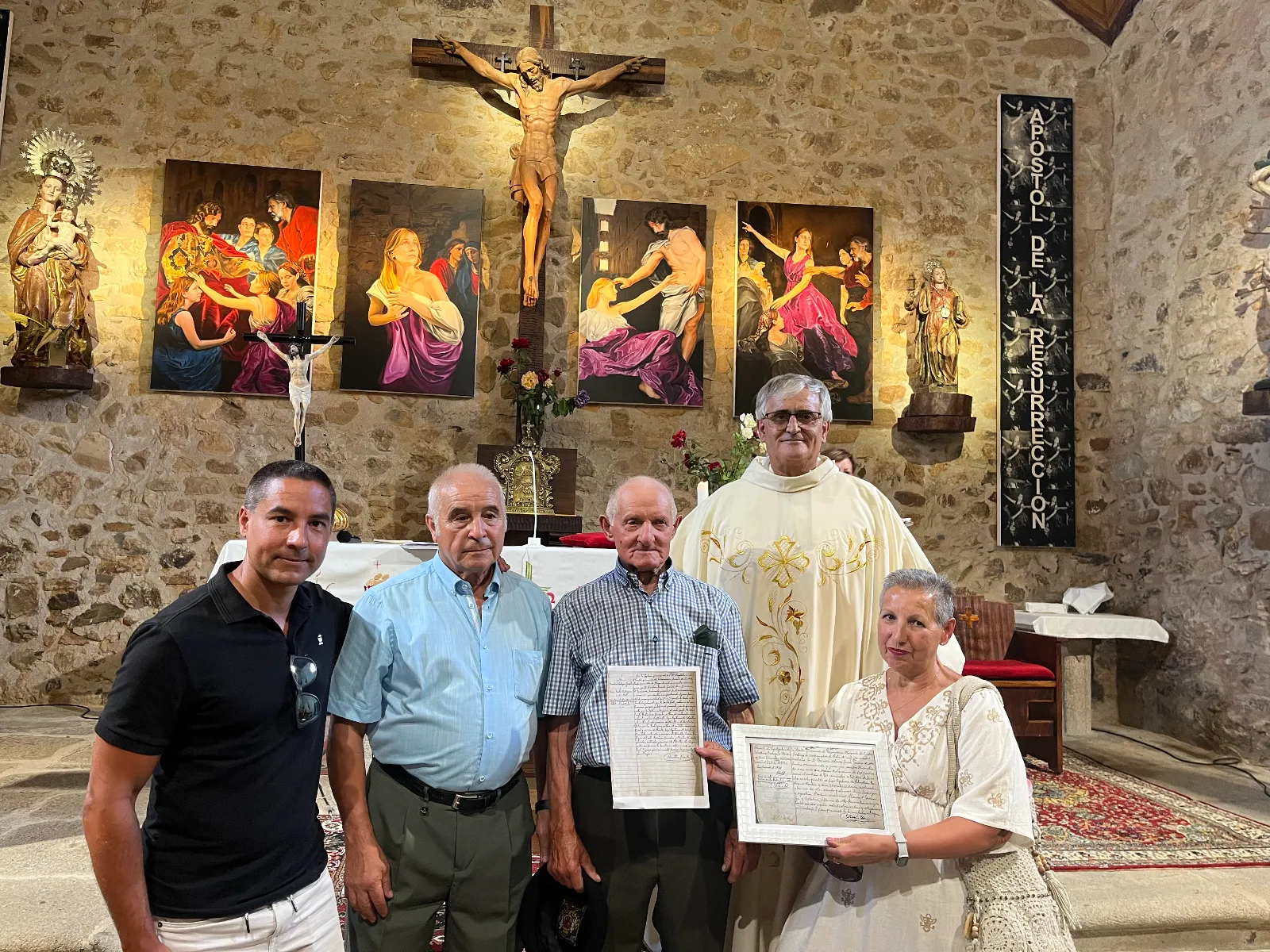 Celebración de los 100 años de Hermelindo Rodríguez 