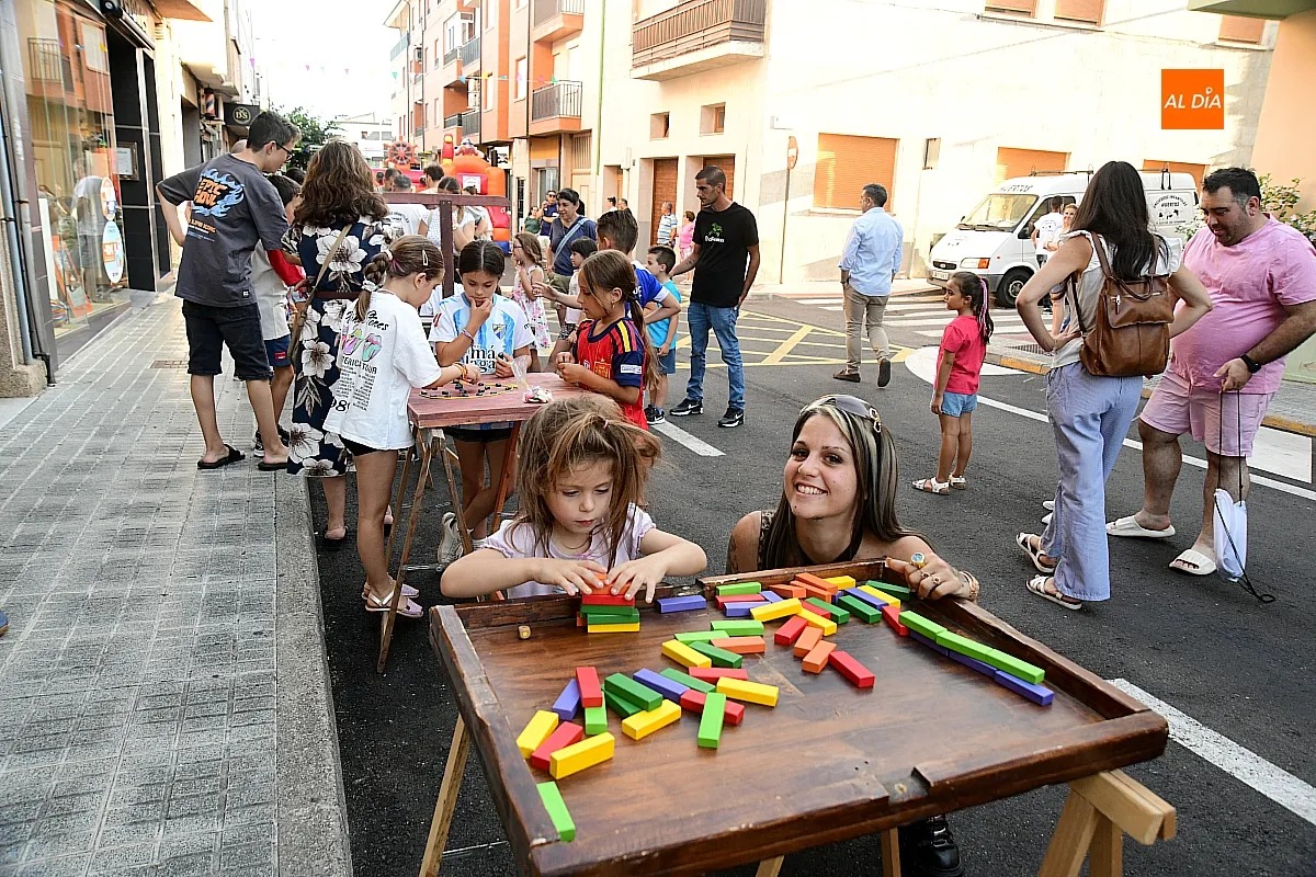 Juegos para niños en el Barrio de Santa Ana