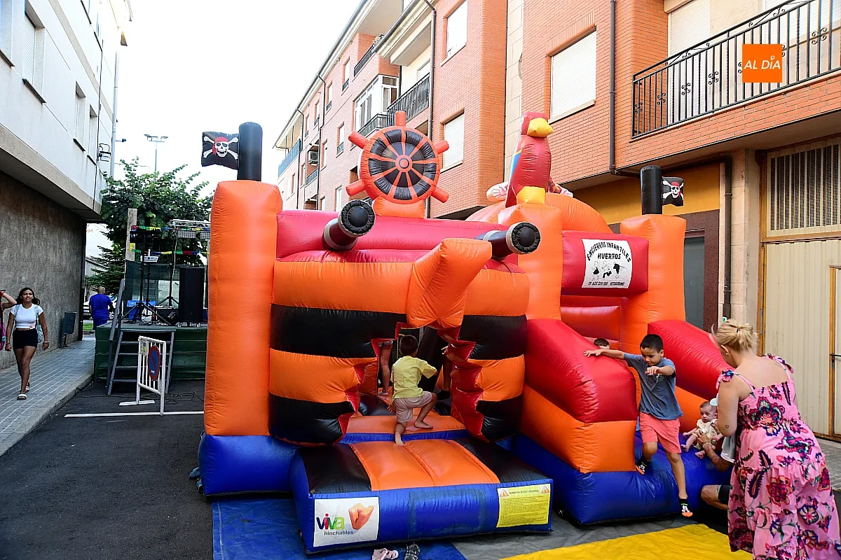 Juegos para niños en el Barrio de Santa Ana