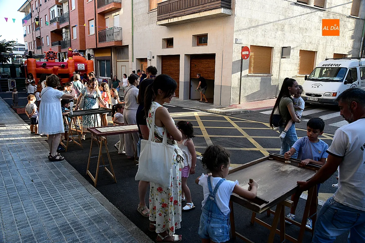 Juegos para niños en el Barrio de Santa Ana