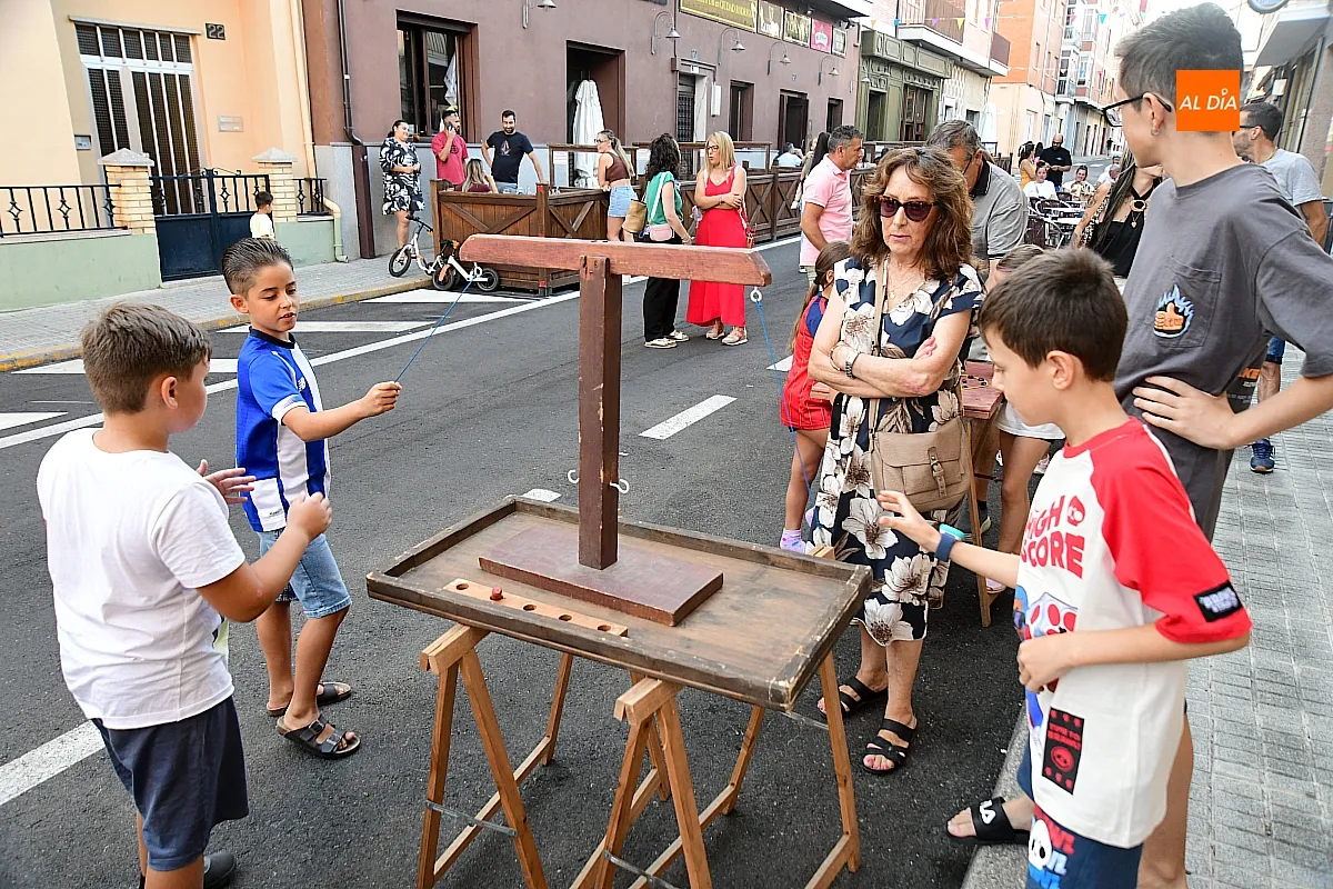 Juegos para niños en el Barrio de Santa Ana