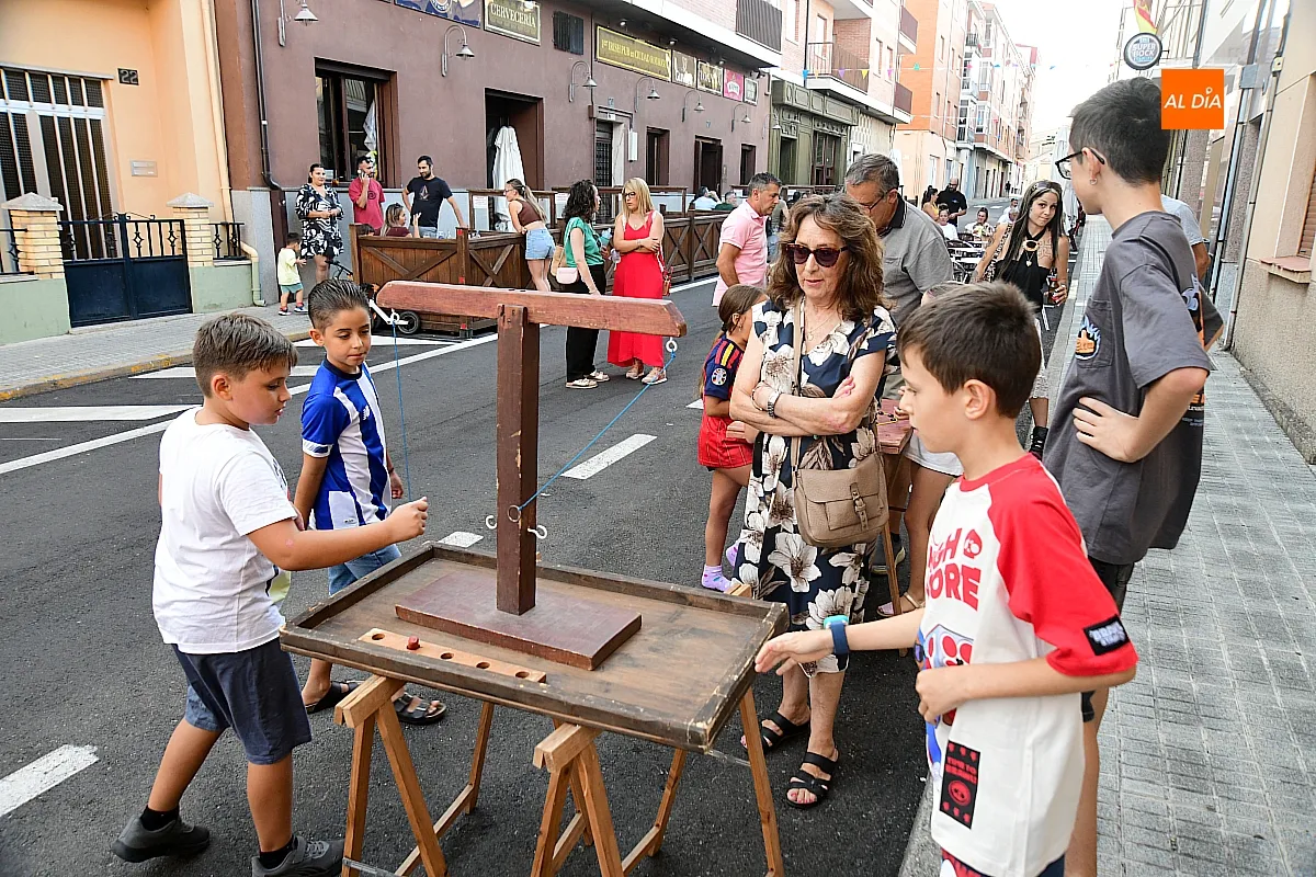 Juegos para niños en el Barrio de Santa Ana