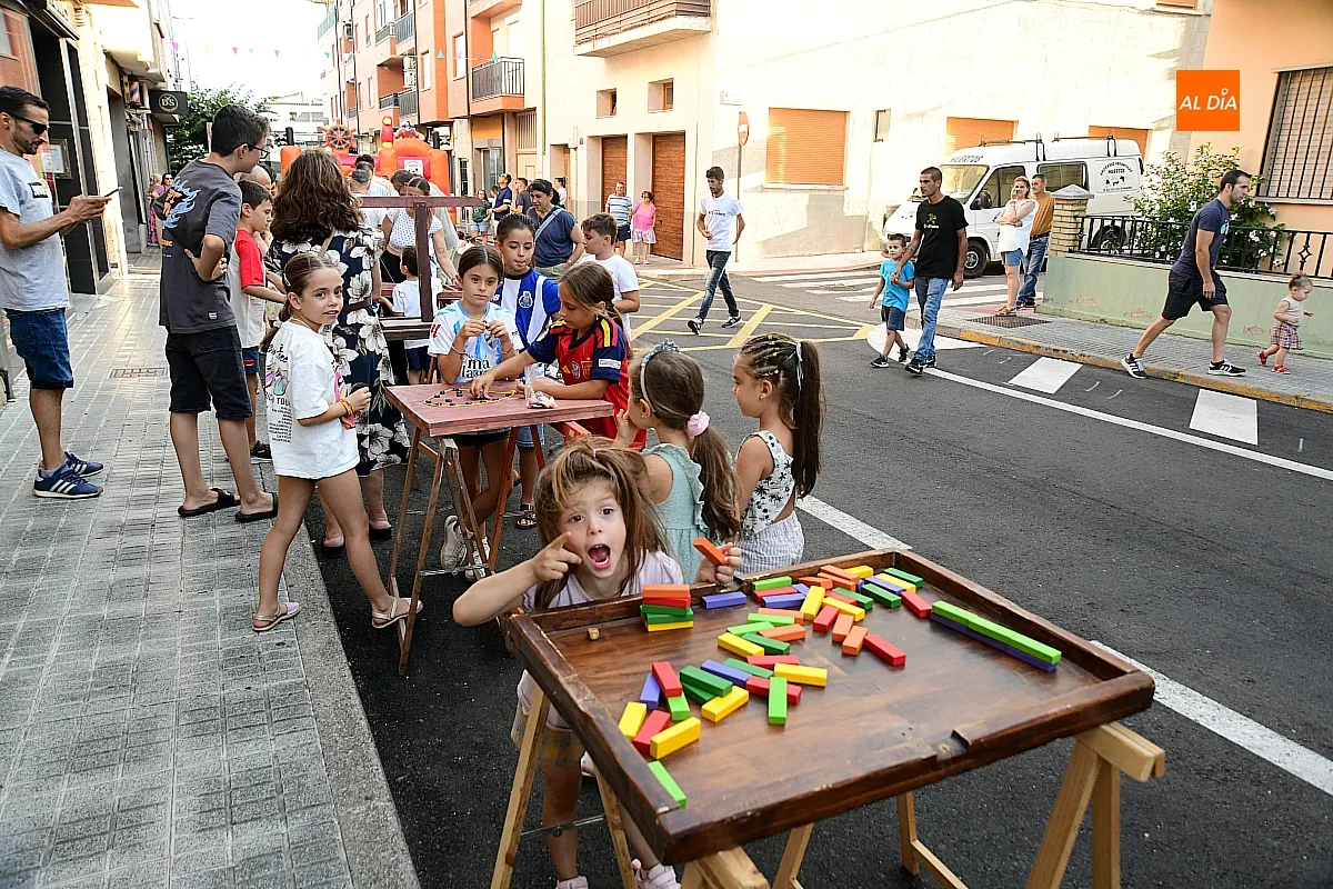 Juegos para niños en el Barrio de Santa Ana