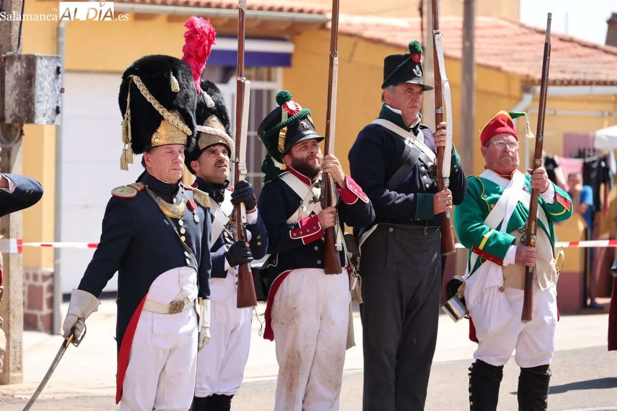 Emotivo tributo en Arapiles a los caídos en la histórica batalla | Fotos: David Sañudo