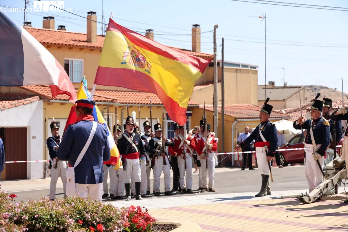 Emotivo tributo en Arapiles a los caídos en la histórica batalla | Fotos: David Sañudo