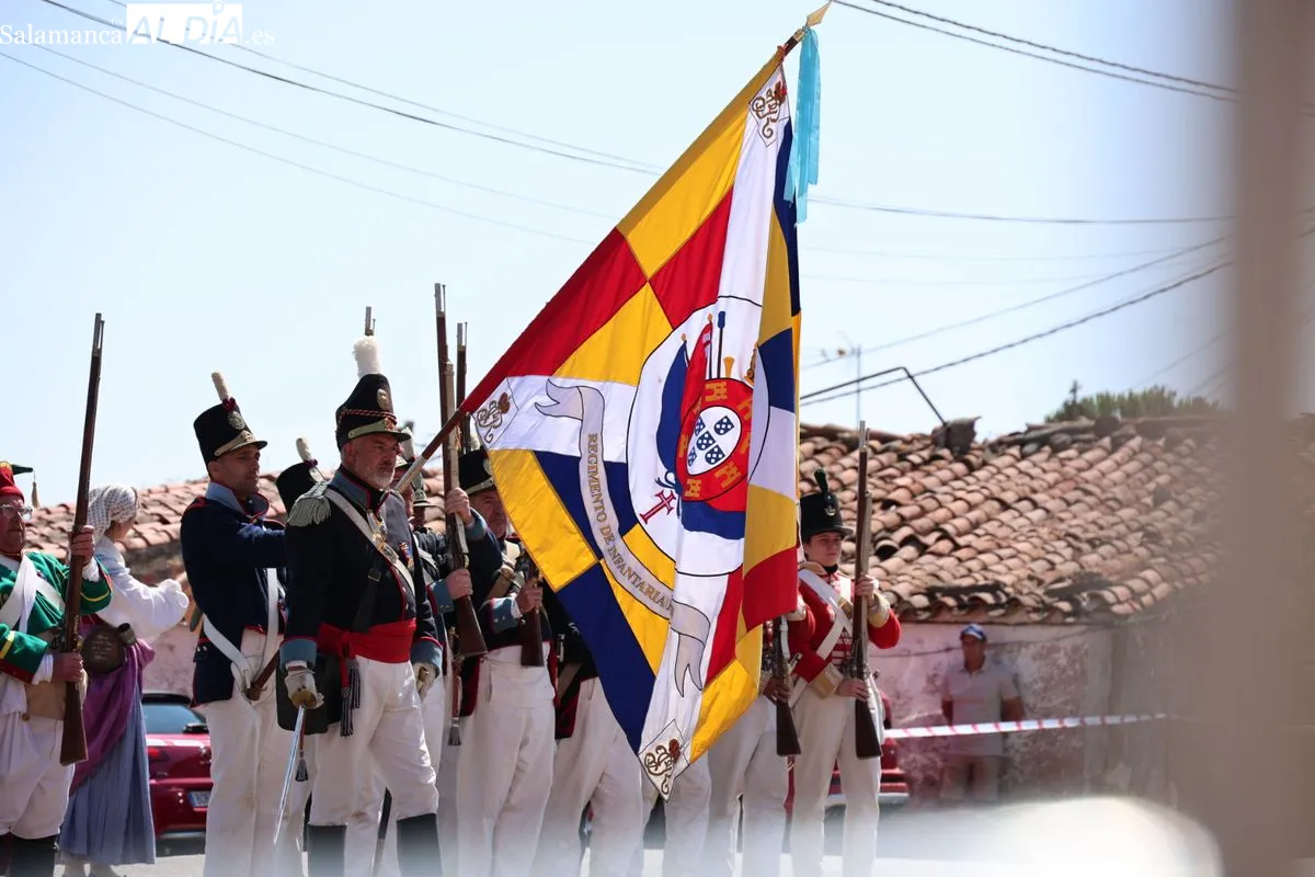 Emotivo tributo en Arapiles a los caídos en la histórica batalla | Fotos: David Sañudo