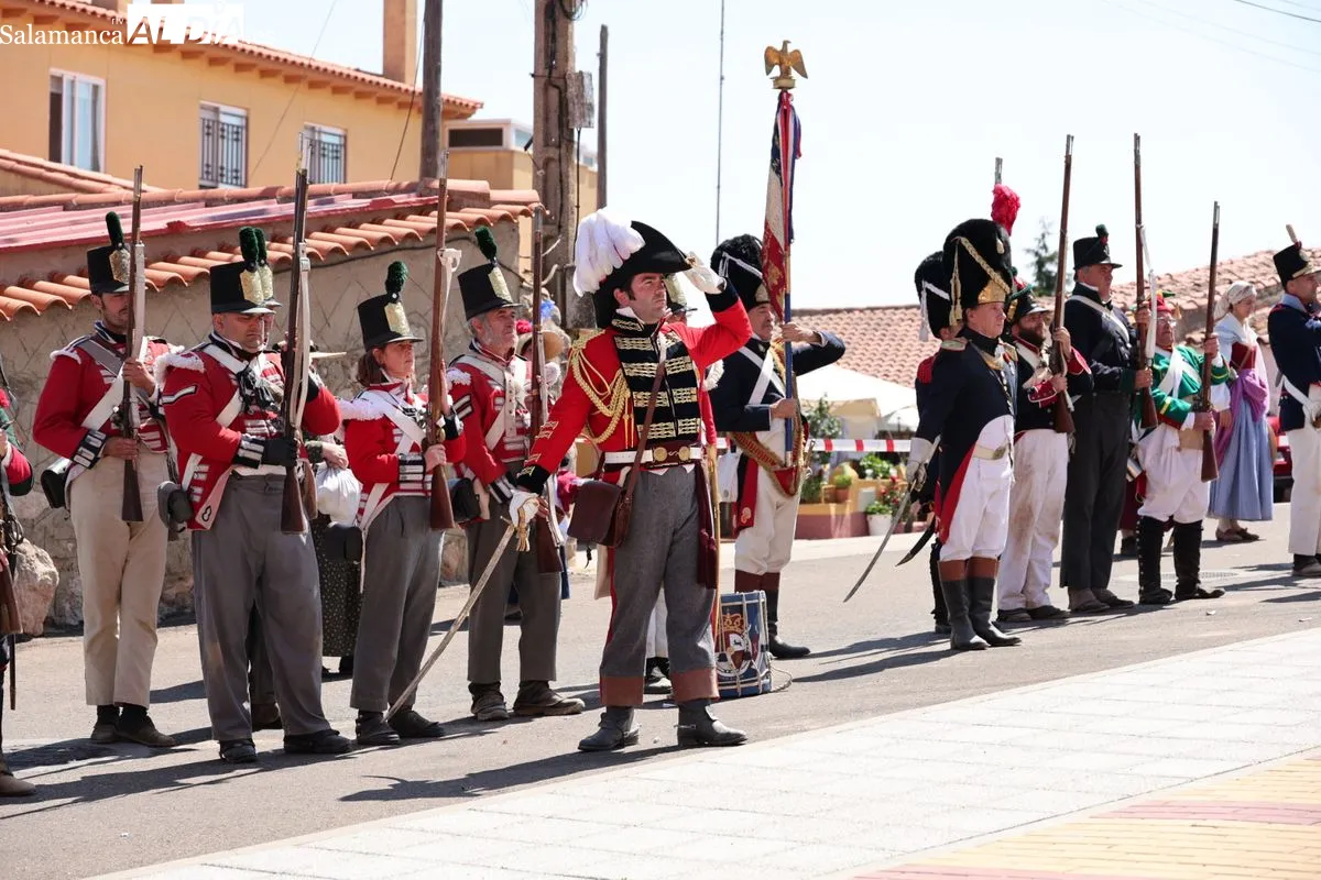 Emotivo tributo en Arapiles a los caídos en la histórica batalla | Fotos: David Sañudo