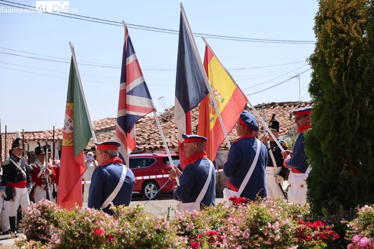 Emotivo tributo en Arapiles a los caídos en la histórica batalla | Fotos: David Sañudo