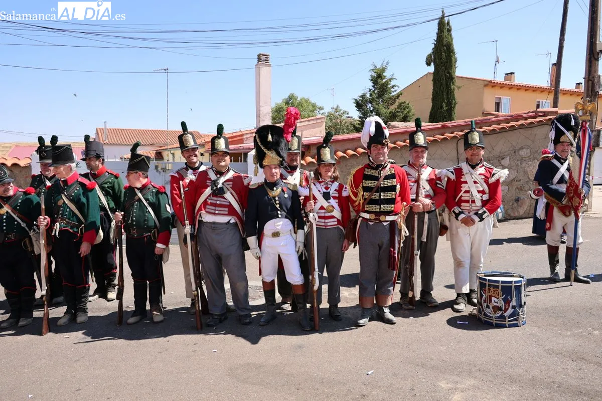Emotivo tributo en Arapiles a los caídos en la histórica batalla | Fotos: David Sañudo