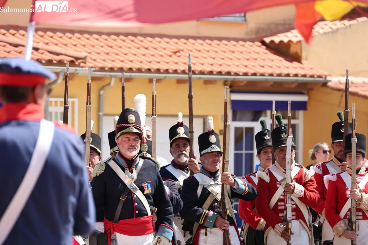 Emotivo tributo en Arapiles a los caídos en la histórica batalla | Fotos: David Sañudo