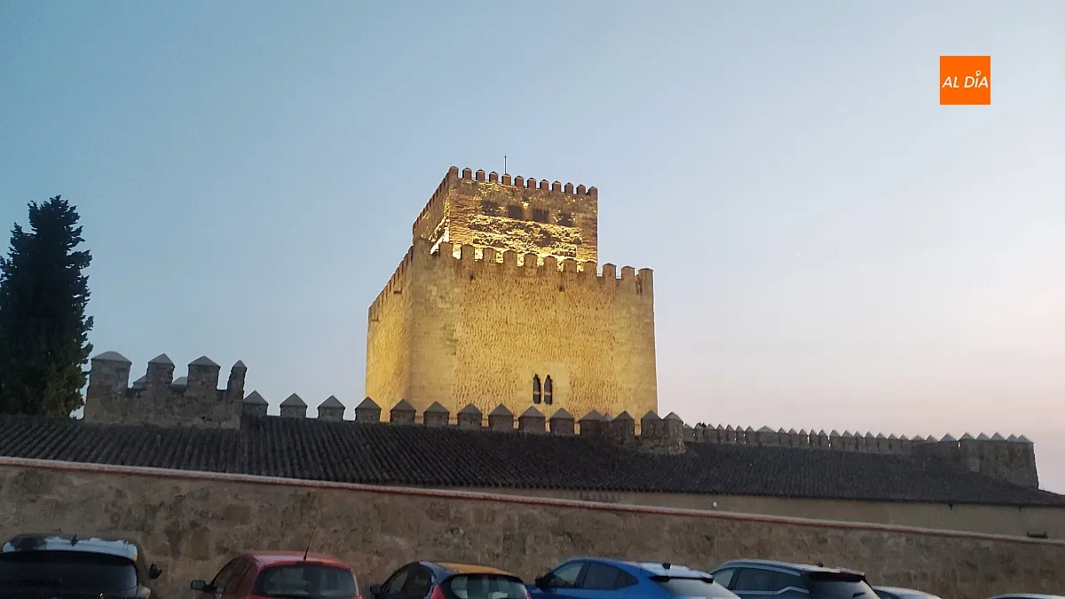 la Torre del homenaje del Parador de Ciudad Rodrigo luce ya sin andamios