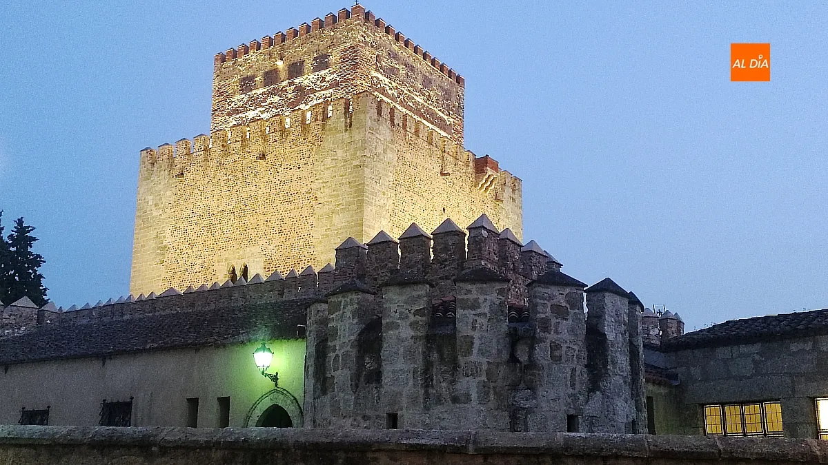 la Torre del homenaje del Parador de Ciudad Rodrigo luce ya sin andamios