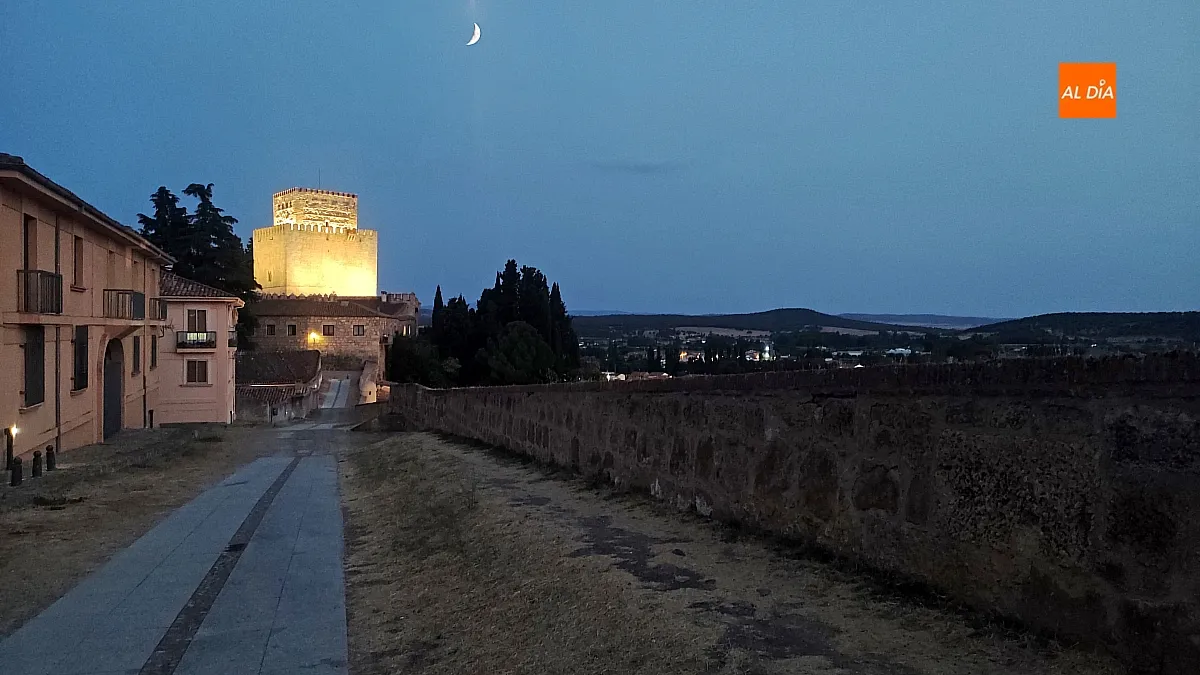 la Torre del homenaje del Parador de Ciudad Rodrigo luce ya sin andamios