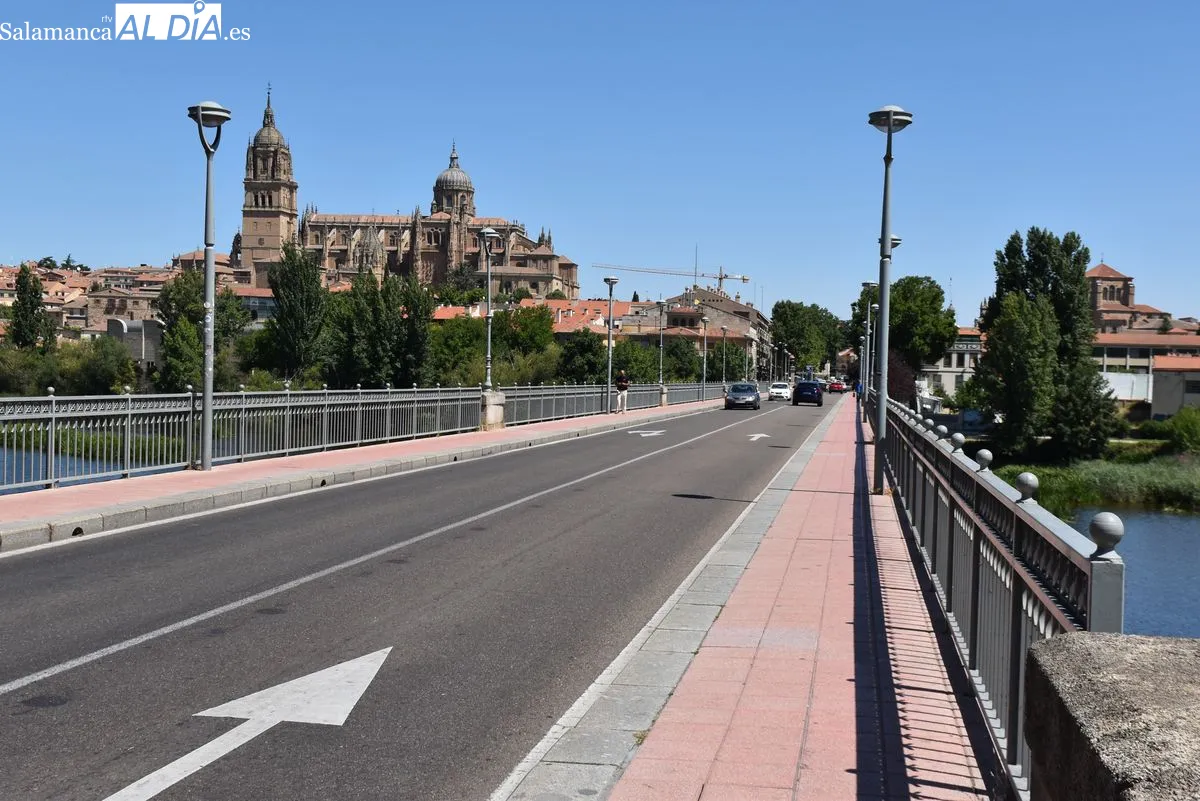 Puentes y pasarelas que cruzan el río Tormes en Salamanca | FOTOS: Miguel González 