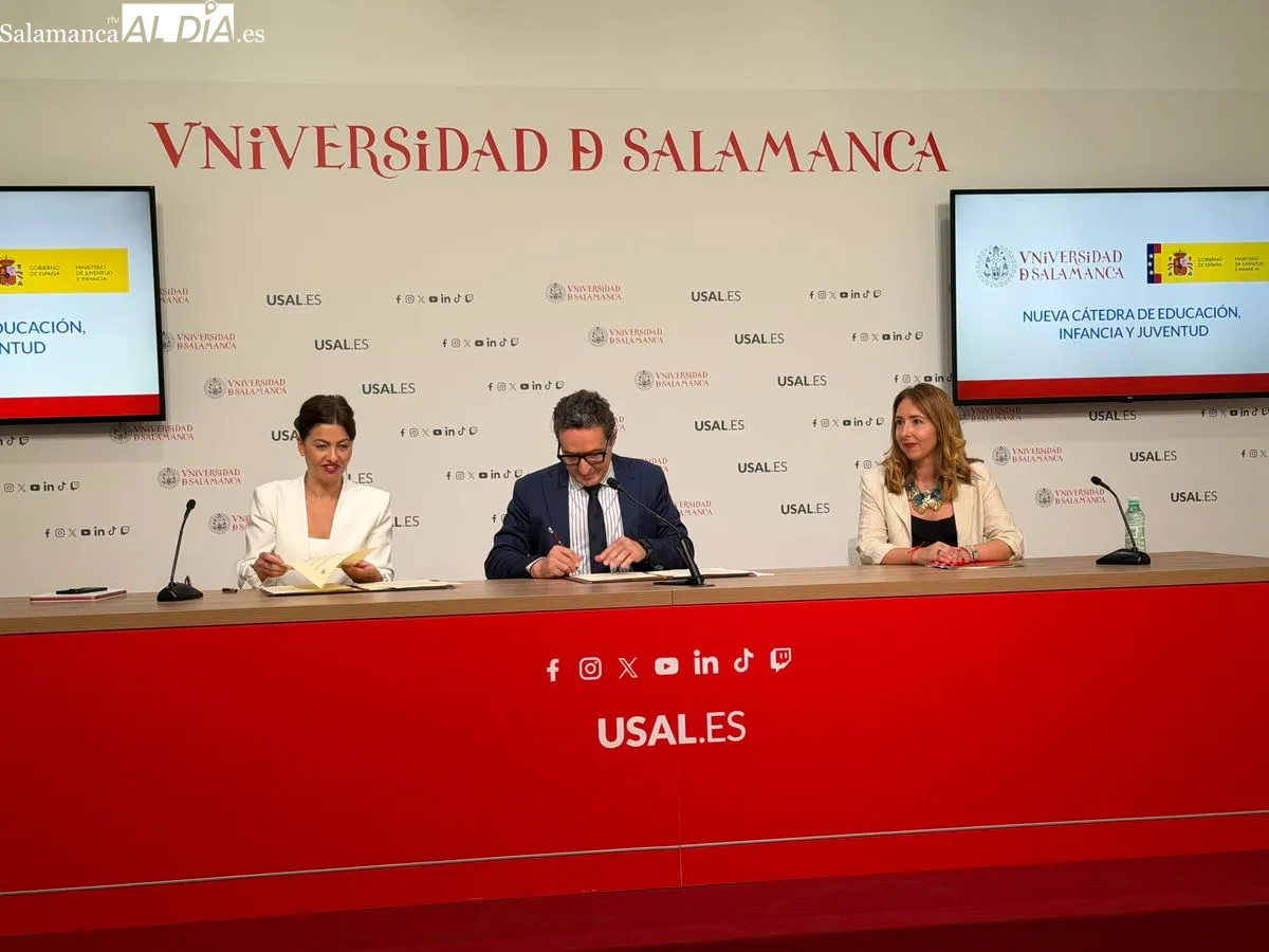 La USAL y el Ministerio crean una cátedra para investigar la salud mental y el entorno digital | FOTOS: V.M. 