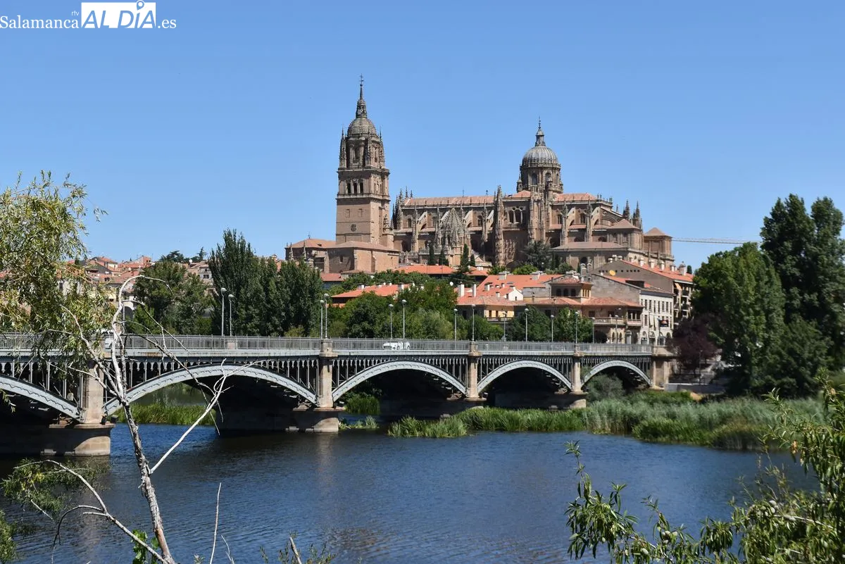 Puentes y pasarelas que cruzan el río Tormes en Salamanca | FOTOS: Miguel González 