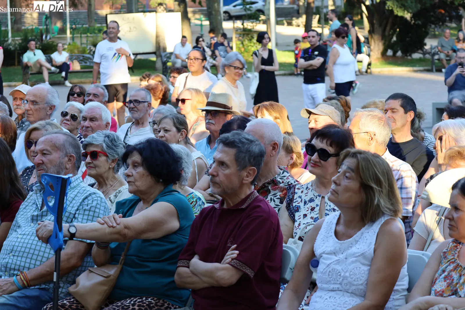 Concierto de la Banda Municipal de Música en Salamanca. Fotos: Miguel González