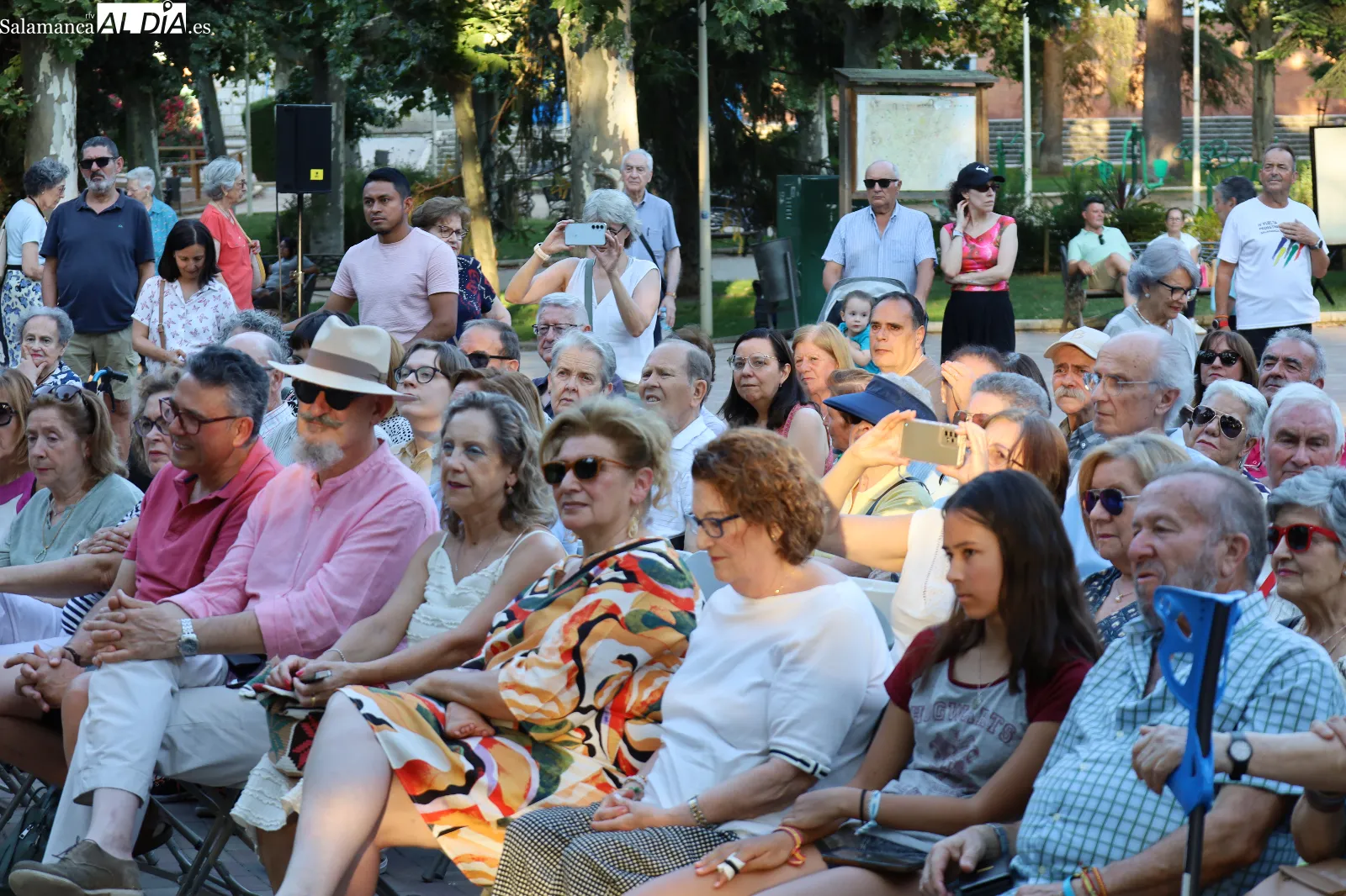 Concierto de la Banda Municipal de Música en Salamanca. Fotos: Miguel González