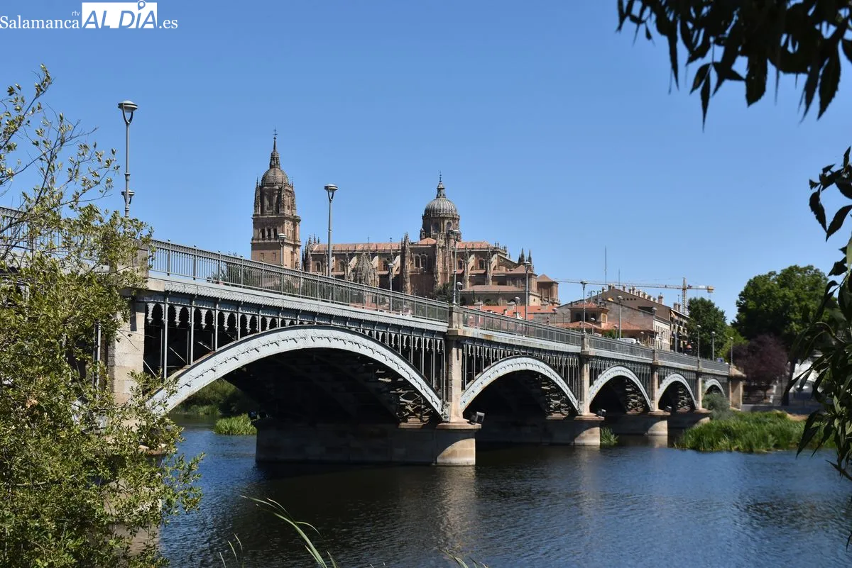 Puentes y pasarelas que cruzan el río Tormes en Salamanca | FOTOS: Miguel González 
