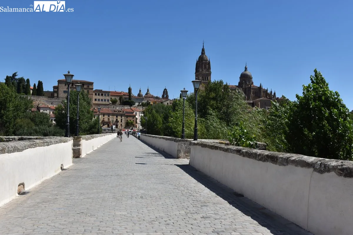 Puentes y pasarelas que cruzan el río Tormes en Salamanca | FOTOS: Miguel González 