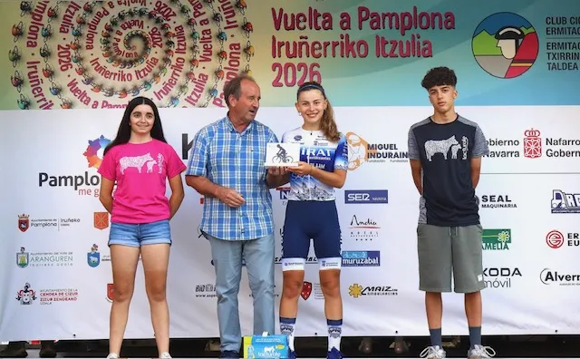 Foto 4 - El Mirat Team brilla en la Vuelta a Pamplona con el triunfo por equipos y cuatro lideratos