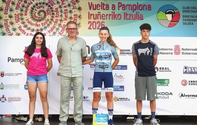 Foto 5 - El Mirat Team brilla en la Vuelta a Pamplona con el triunfo por equipos y cuatro lideratos