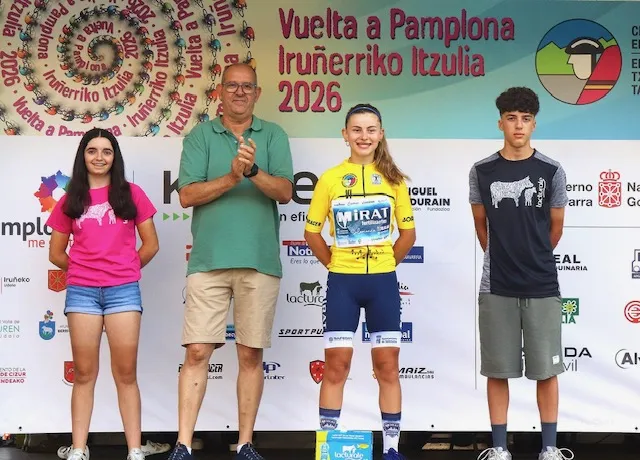 Foto 7 - El Mirat Team brilla en la Vuelta a Pamplona con el triunfo por equipos y cuatro lideratos
