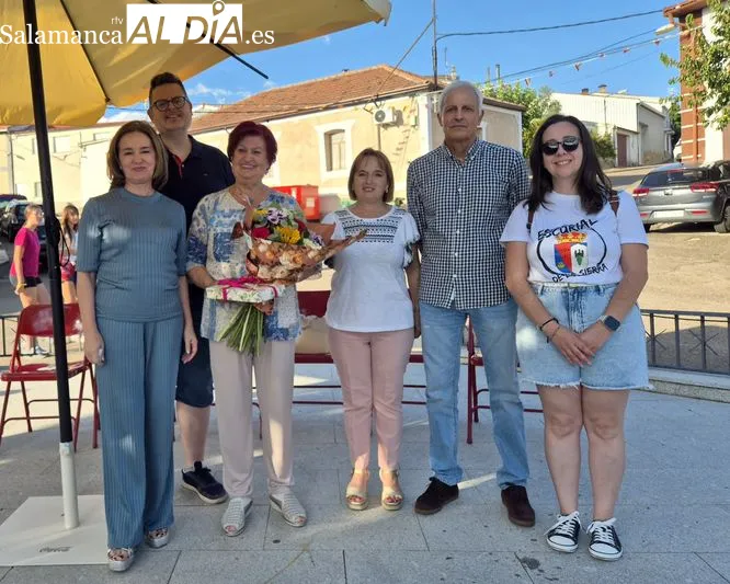 Foto 3 - Pepita Robles revive la memoria de Escurial de la Sierra en su preg&oacute;n