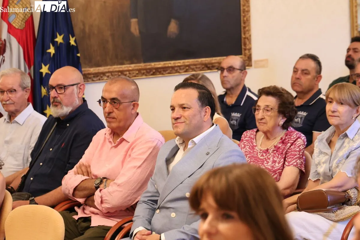 Presentación en el Ayuntamiento de Salamanca de las Ferias y Fiestas de la ciudad. Foto de David Sañudo