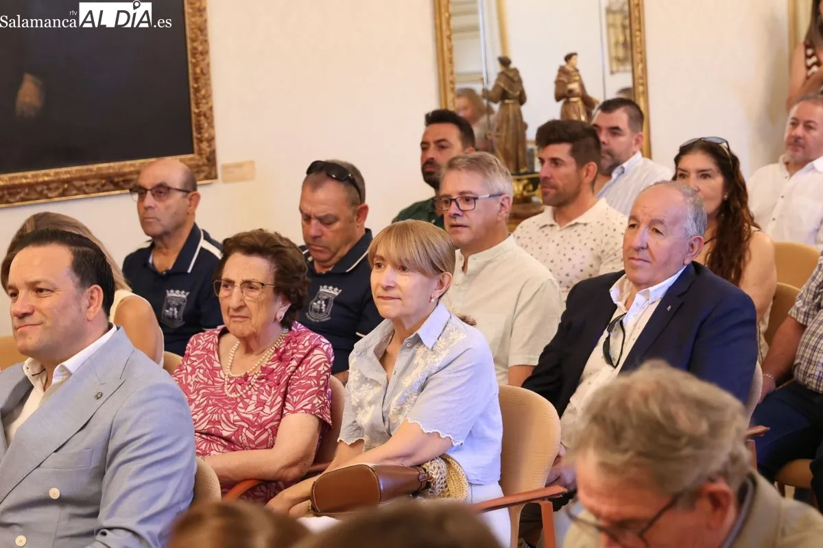 Presentación en el Ayuntamiento de Salamanca de las Ferias y Fiestas de la ciudad. Foto de David Sañudo