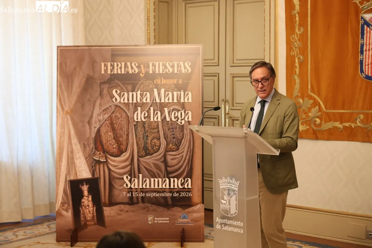 Presentación en el Ayuntamiento de Salamanca de las Ferias y Fiestas de la ciudad. Foto de David Sañudo