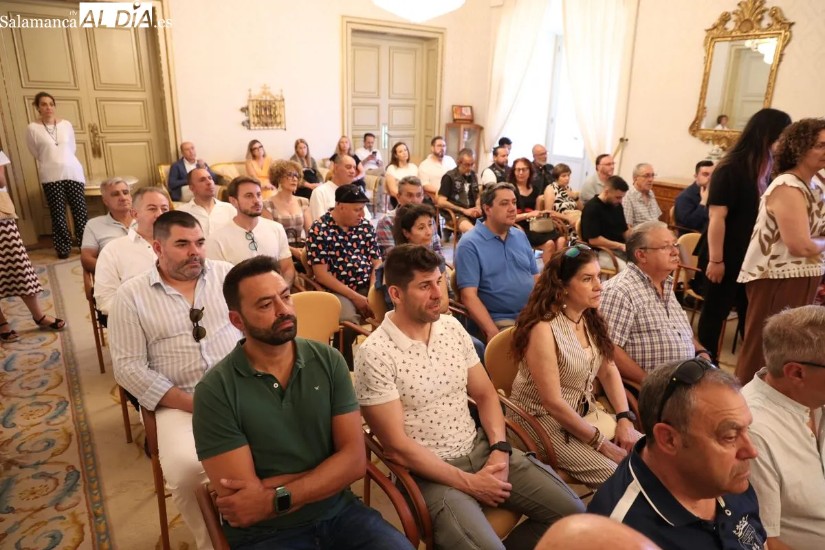 Presentación en el Ayuntamiento de Salamanca de las Ferias y Fiestas de la ciudad. Foto de David Sañudo