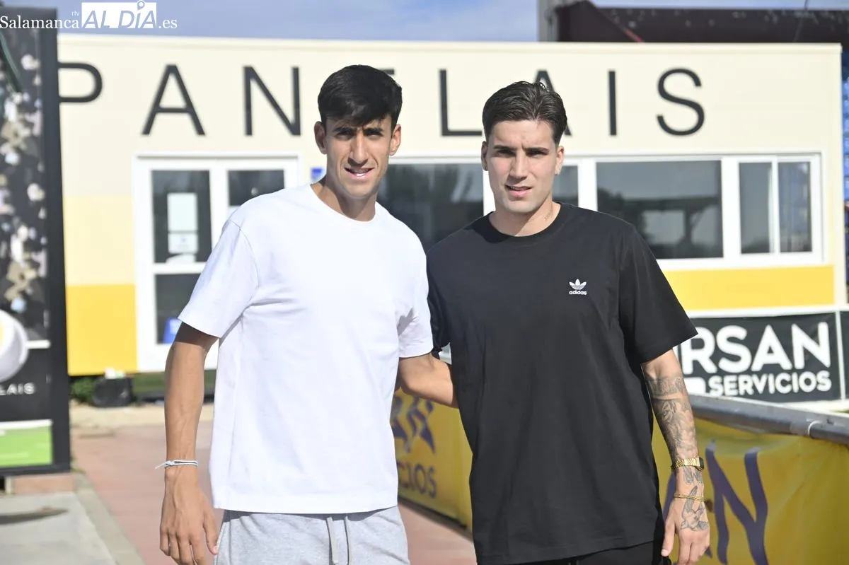 Primer día reconocimientos de los futbolistas de Unionistas en las instalaciones del Reina Sofía