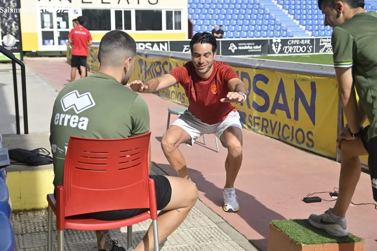 Ramiro Mayor inicia la pretemporada con Unionistas de Salamanca