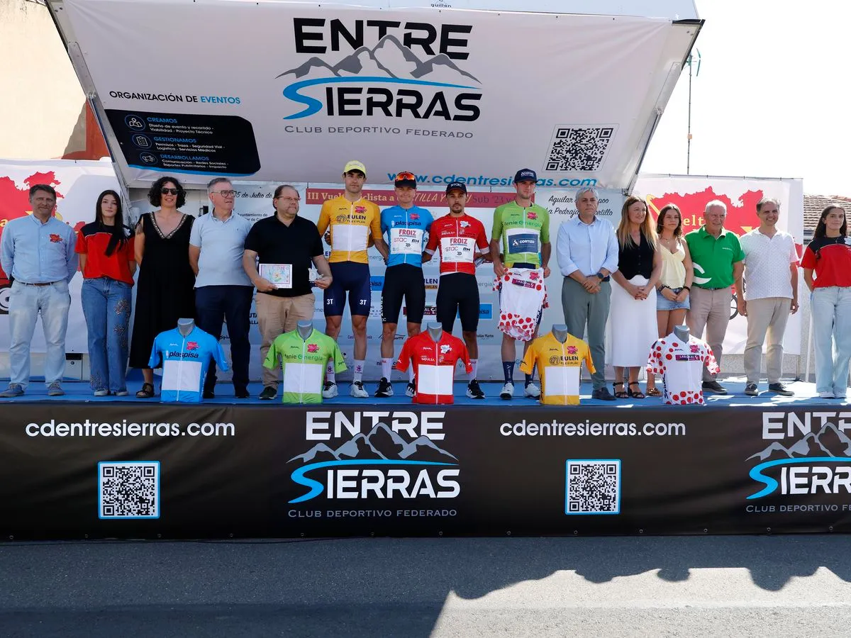 Foto 4 - El puertorrique&ntilde;o Christopher Morales se viste de l&iacute;der en la Vuelta a Castilla y Le&oacute;n tras la primera etapa